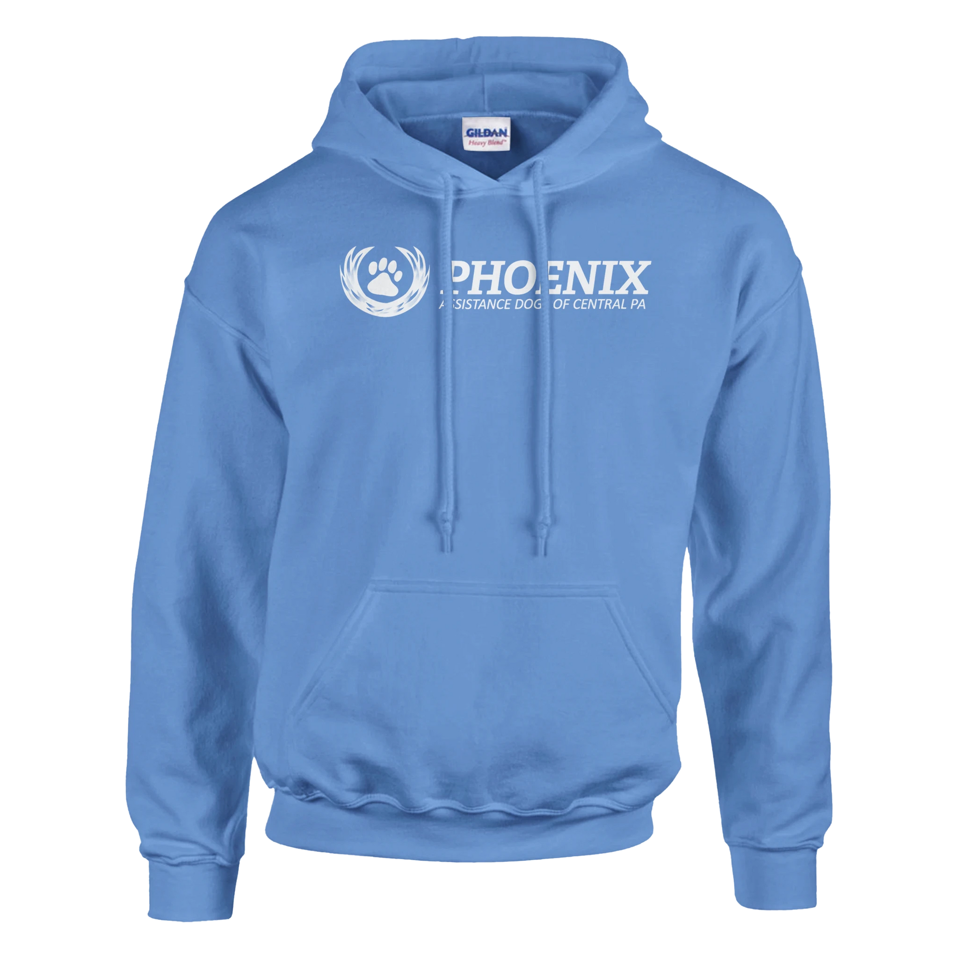 Classic PAD Logo (White) - Unisex Pullover Hoodie – Phoenix